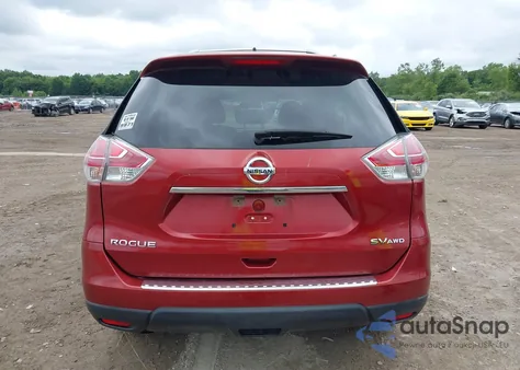 2016 Nissan Rogue Sv из США, поврежденный, VIN KNMAT2MV9GP593131